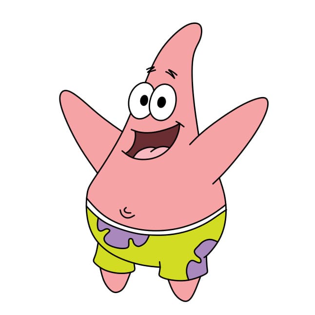 dibujos de Patrick Star