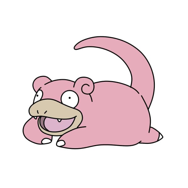 dibujos de Pokémon Slowpoke