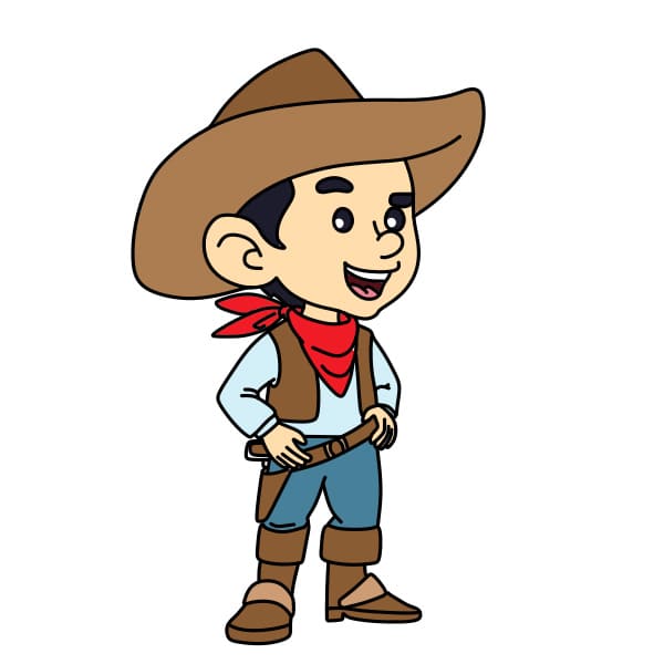 dibujos de Dibujo-vaquero-paso14