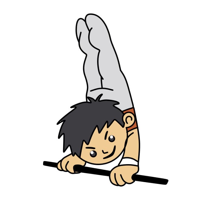 dibujos de Gimnasta