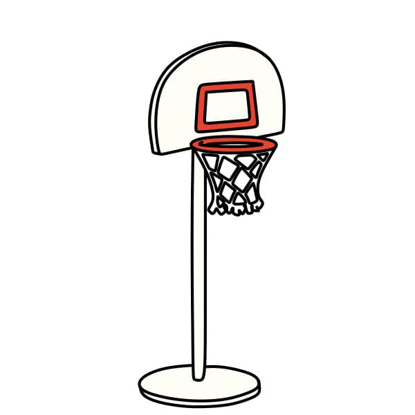 dibujos de Dibujo-De-Aro-De-Baloncesto-paso5-3