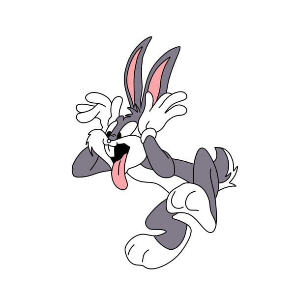 dibujos de Dibujo-De-Bugs-Bunny-paso12
