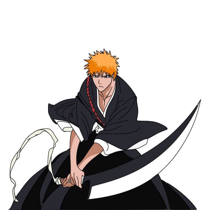 dibujos de Dibujo-De-Ichigo-Kurosaki-paso11