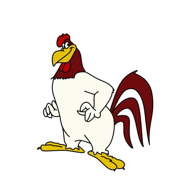 dibujos de Pollo Foghorn Leghorn