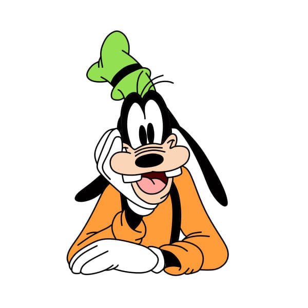 dibujos de Dibujo-Goofy-paso10