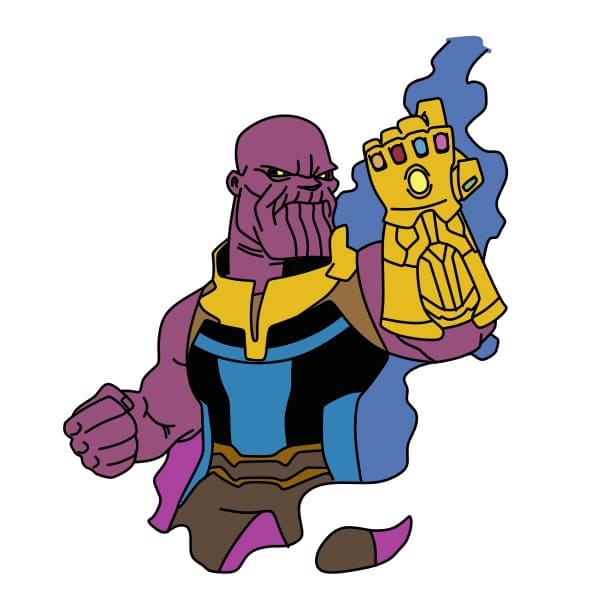 dibujos de Thanos