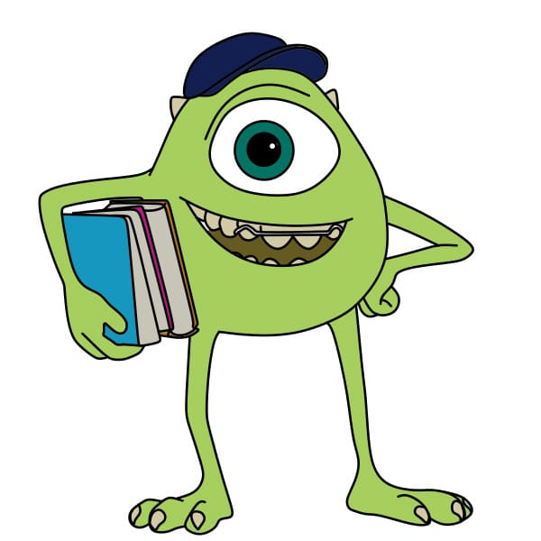 dibujos de Mike Wazowski