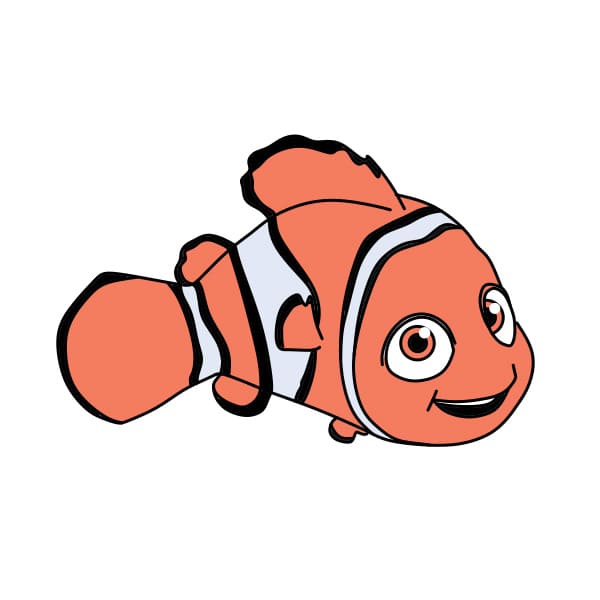 dibujos de dibujo-pez-Nemo-paso8