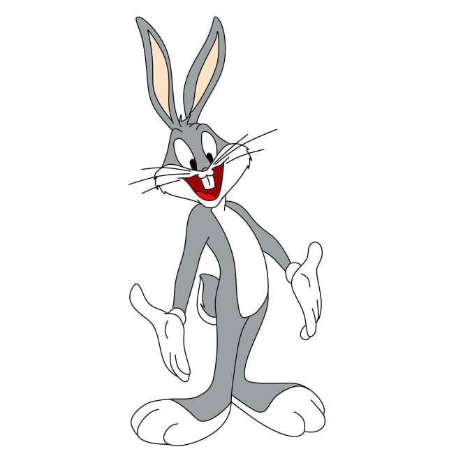 dibujos de como-dibujar-bugs-bunny-paso10-3