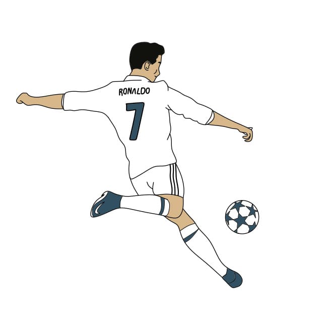 dibujos de Como-dibujar-a-Ronaldo-paso11-2