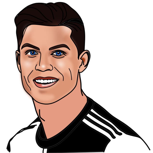 dibujos de Como-dibujar-a-Ronaldo-paso8-1