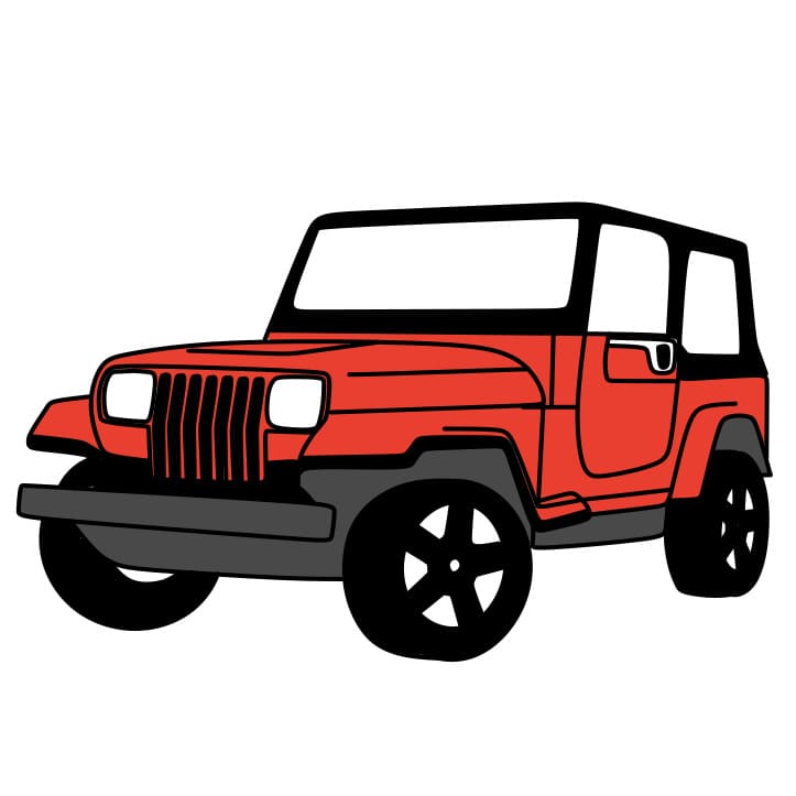 dibujos de Como-dibujar-un-Jeep-paso10-2