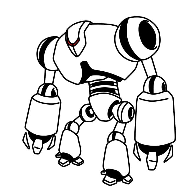 dibujos de Como-dibujar-un-robot-Paso11-3