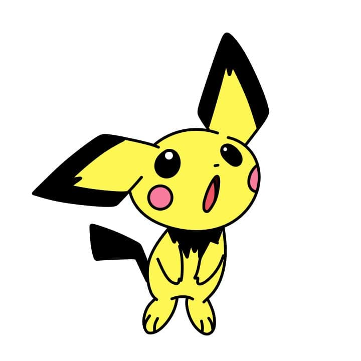 dibujos de Como-dibujar-Pokemon-Pichu-Paso-9-2