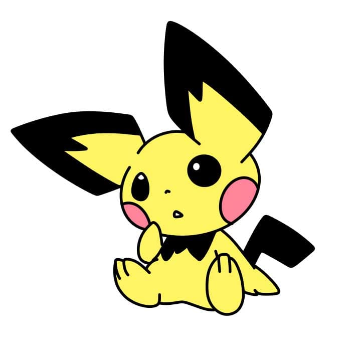 dibujos de Como-dibujar-Pokemon-Pichu-Paso-9-4