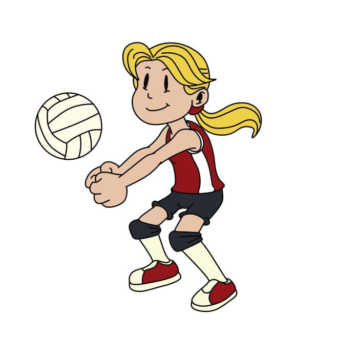 dibujos de Como-dibujar-voleibol-Paso-11-2