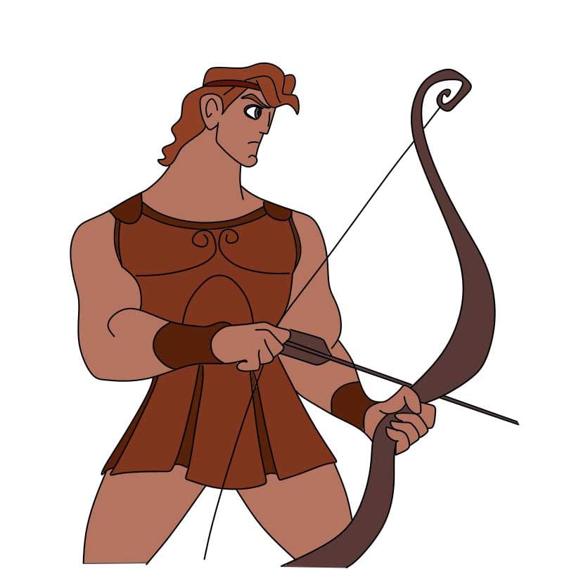 dibujos de Como-dibujar-Hercules-Paso-9-2