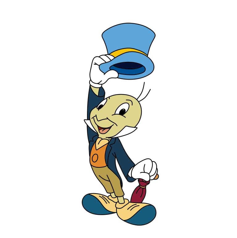 dibujos de Jiminy Cricket