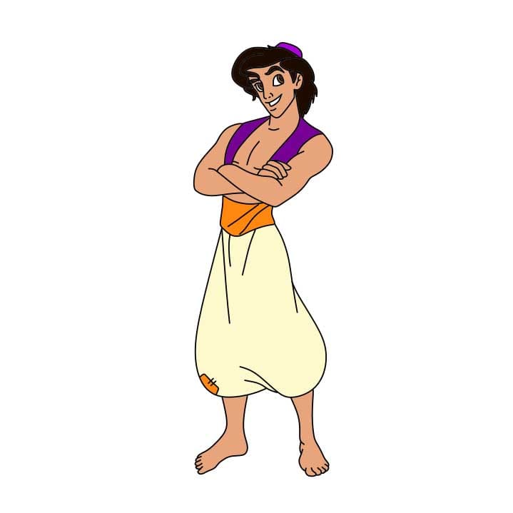 dibujos de Aladdin