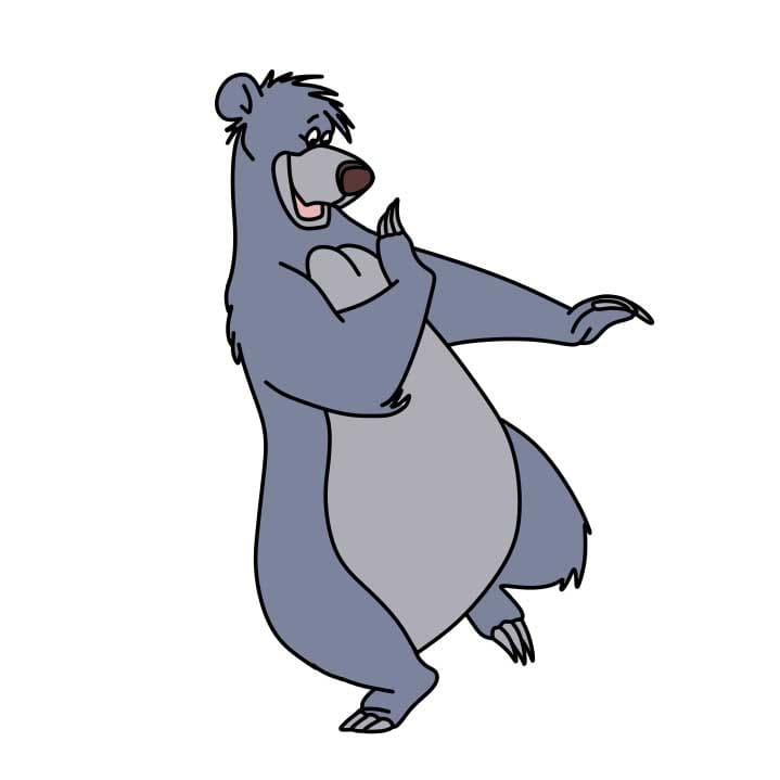 dibujos de Oso Baloo