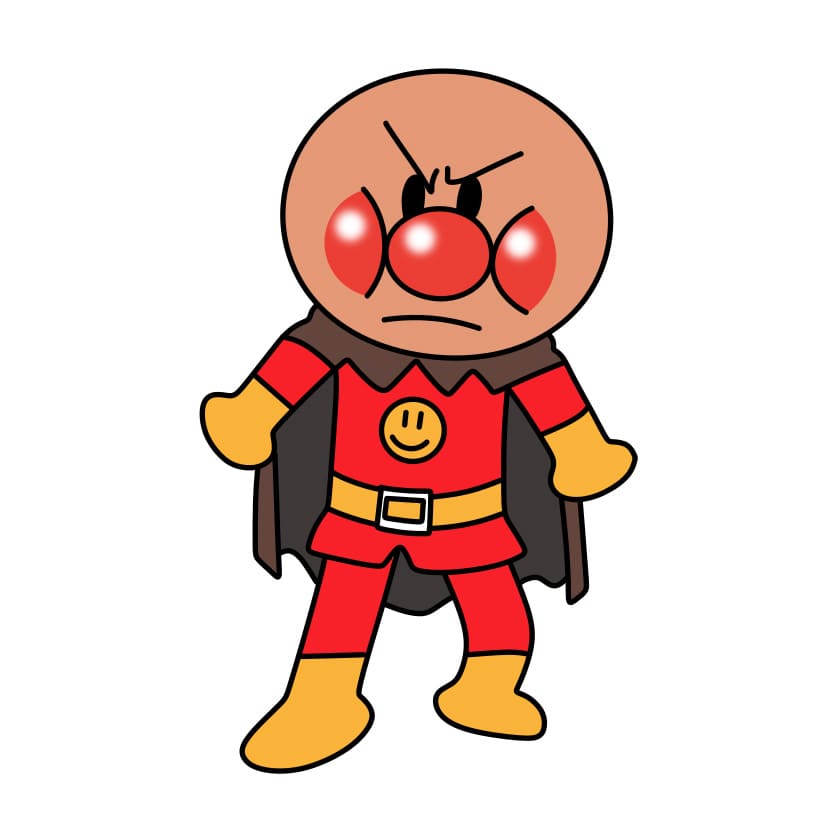 dibujos de Como-dibujar-Anpanman-–-Paso-8-2