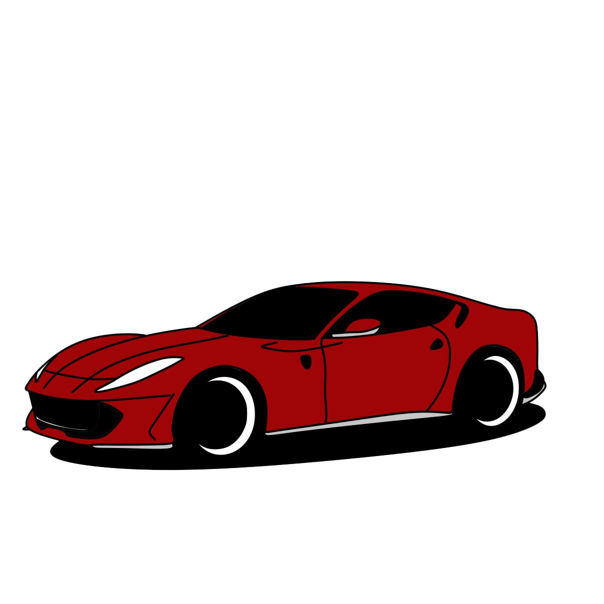 dibujos de Como-dibujar-Ferrari-–-Paso-3