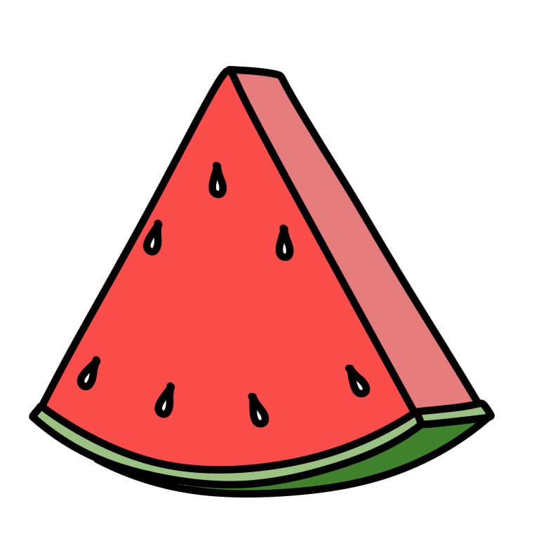 dibujos de Como-dibujar-sandia-Paso-5-5