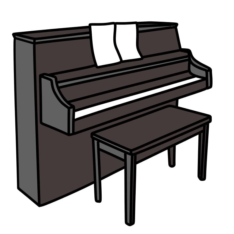 dibujos de Piano