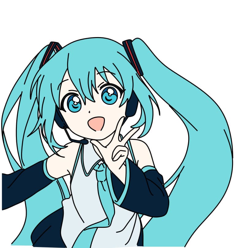 dibujos de Hatsune Miku