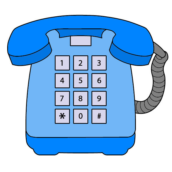 dibujos de Teléfono 2-9