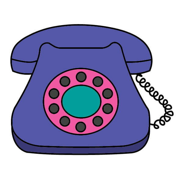 dibujos de Teléfono 4-9