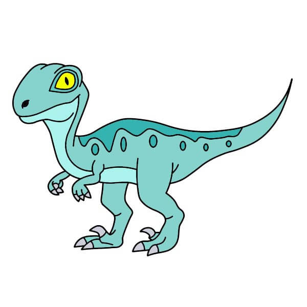 dibujos de Velociraptor