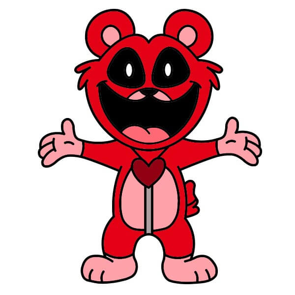 dibujos de Smiling Critters Bobby BearHug 13
