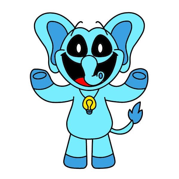 dibujos de Smiling Critters Bubba Bubbaphant 12