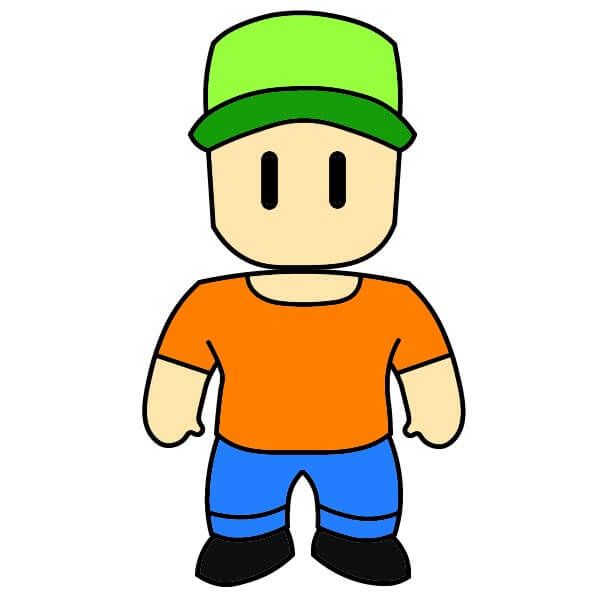 dibujos de Stumble Guys 1-9