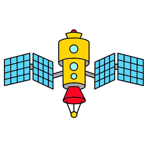 dibujos de Satellite 6-12