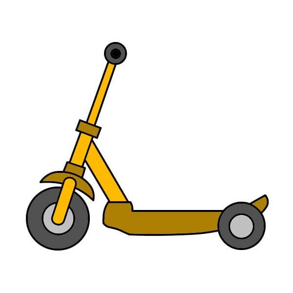dibujos de Scooter 4-8