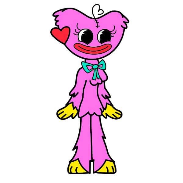 dibujos de Kissy Missy Poppy Playtime 12