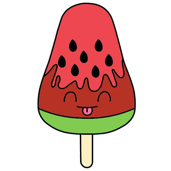 dibujos de Paleta helada