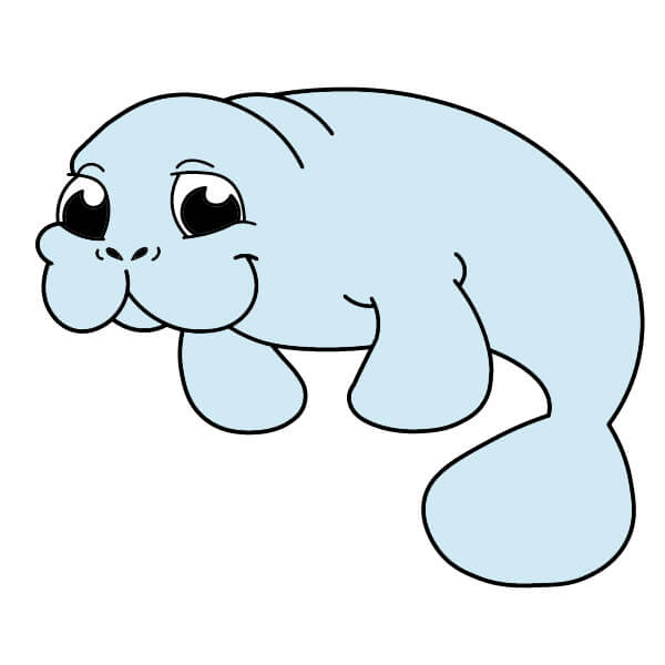 dibujos de Manatí