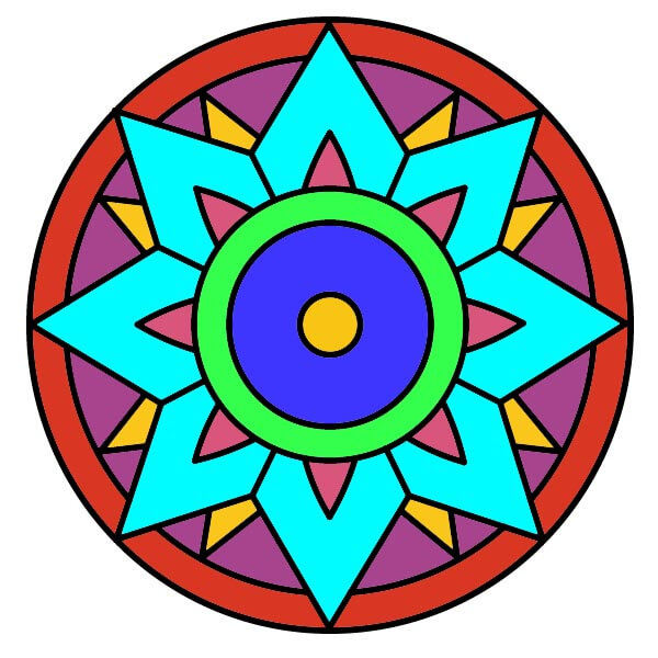 dibujos de Mandala 