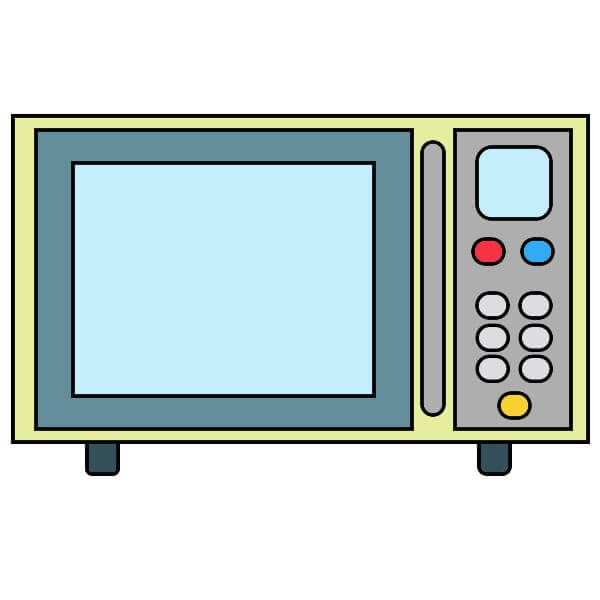 dibujos de Microonda