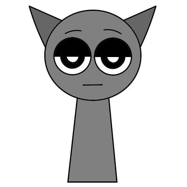 dibujos de Gray Incredibox Sprunki 7