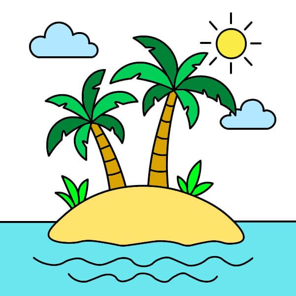 dibujos de Isla 3-10
