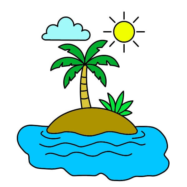 dibujos de Isla 4-8