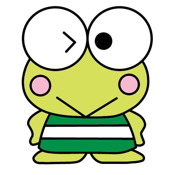 dibujos de Keroppi 2-8