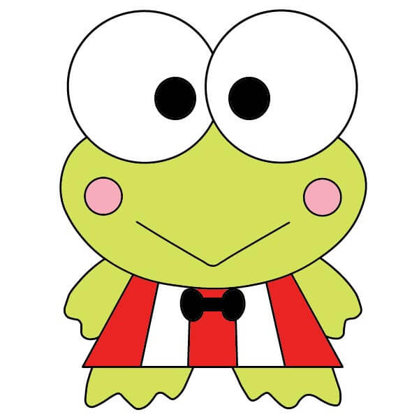 dibujos de Keroppi 3-8