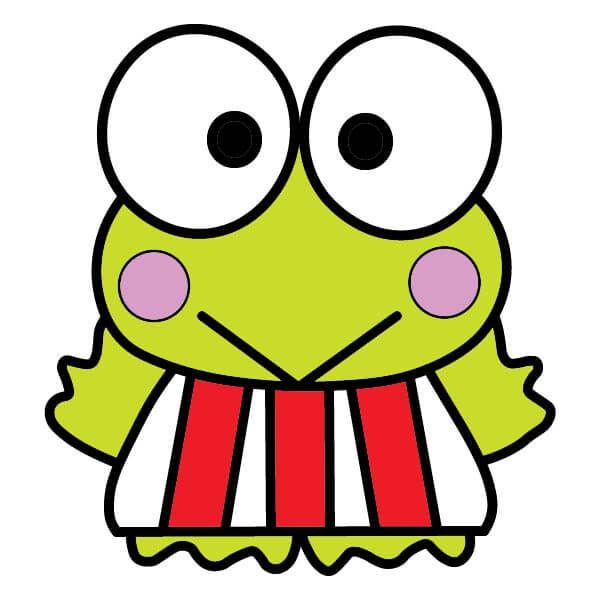 dibujos de Keroppi 4-8