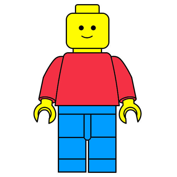 dibujos de Lego 4-8