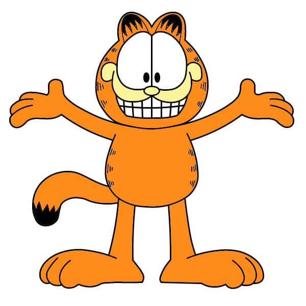 dibujos de Garfield 3-12